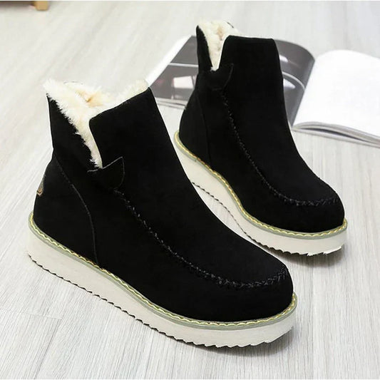 Supportive and fashionable orthopedic winter footwear